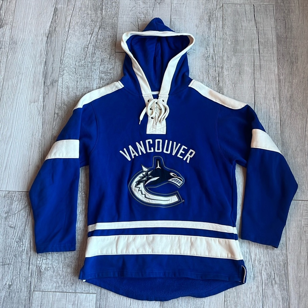 Vancouver Canucks Men’s Embroidered‎ Hoodie Size Small - Picture 4 of 9